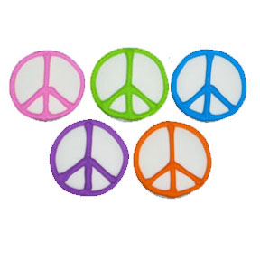 Peace Signs ~ 1-1/4"