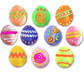 Easter Eggs ~ 1"