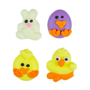 Easter Chicks & Bunny Cuties ~ 3/4"