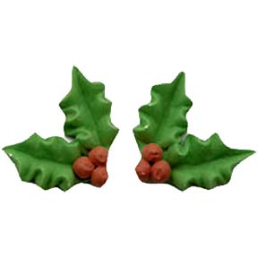 Holly Leaves ~ 1-1/2"