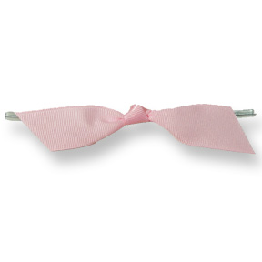 Light Pink Twisted Grosgrain Ribbon ~ 4" Bow