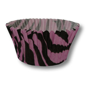 Purple/Black Zebra Print Cups ~ 250 Count