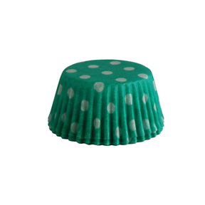Green Mini Cup with White Polka Dots ~ 500 Count