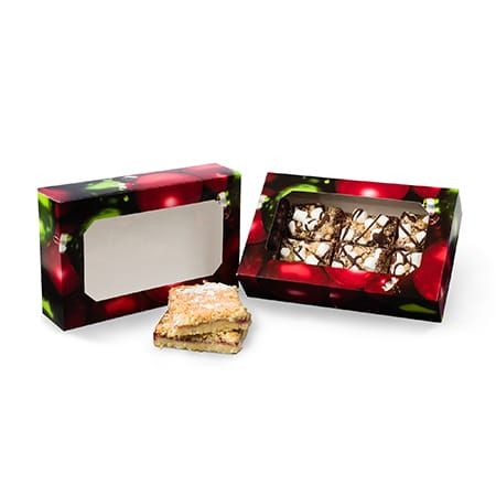 Ornaments Cookie Box w/Window ~ 1#