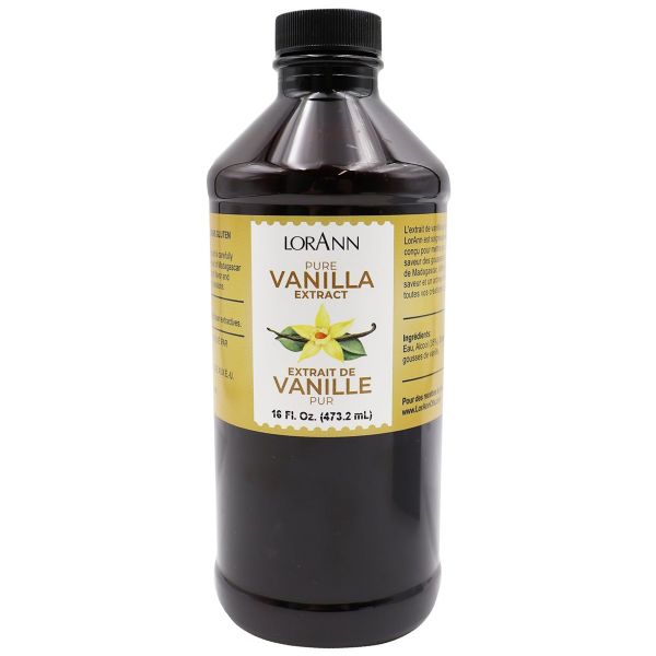 Pure Vanilla Extract Natural ~ 16 oz