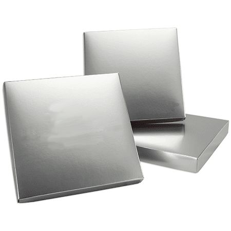 Silver 16 oz Square Cover ~ 250 Count