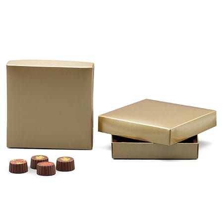 Gold 8 oz Square Cover ~ 250 Count