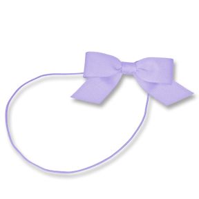 Light Orchid 3-1/4" Grosgrain Bow on Matching Loop
