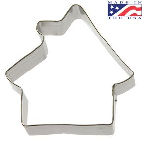 Gingerbread House Cookie Cutter 4"