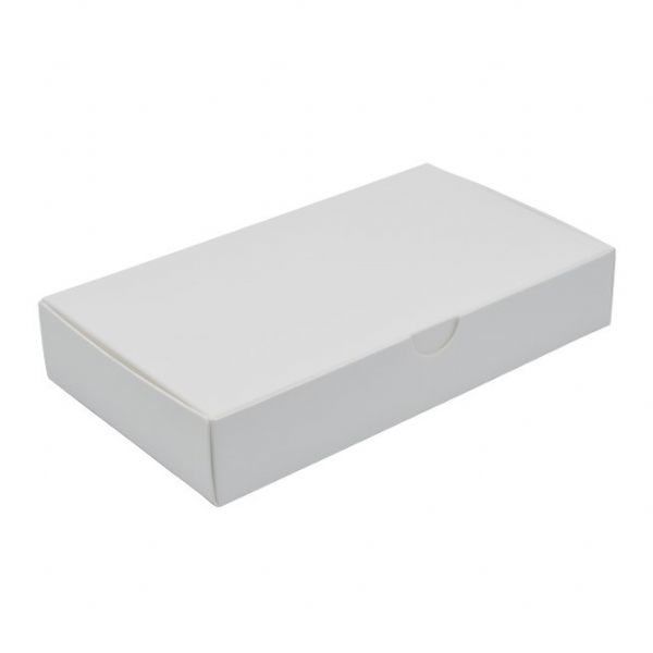 1 lb White 1-Layer Box ~ 25 Count