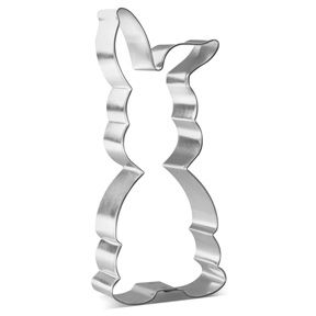 Chocolate Easter Bunny Cookie Cutter  5"