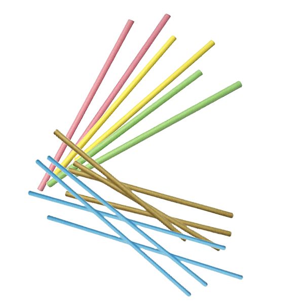 Colored Paper Sticks