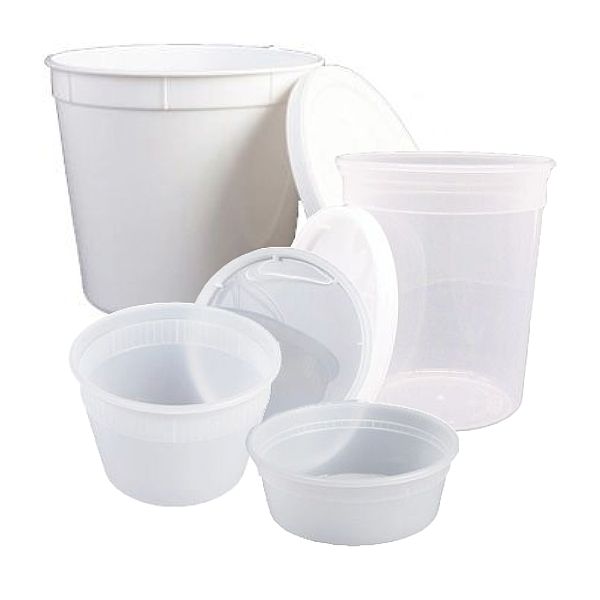 Plastic Containers with Lids