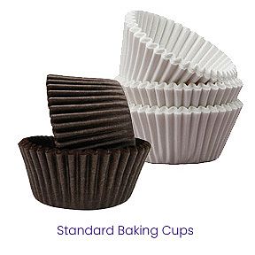 Standard Baking Cup ~ 2" Base x 1-1/4" Wall