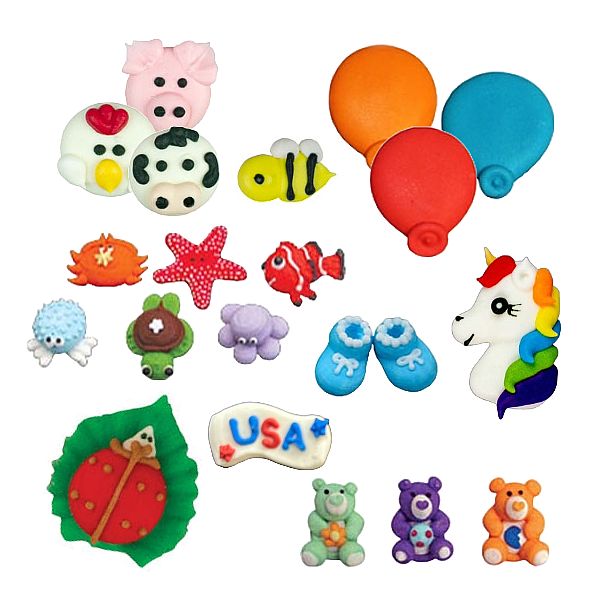 Miscellaneous Royal Icing Decorations