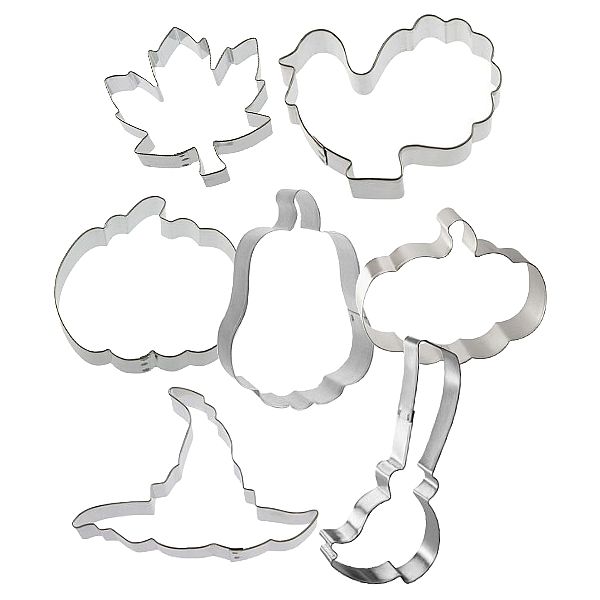 Fall Holiday Cookie Cutters
