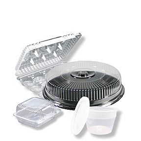 Plastic Containers, Trays, & Covers