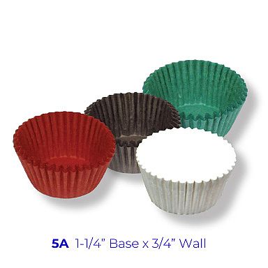 5A Candy Cup ~ 1-1/4" Base x 3/4" Wall