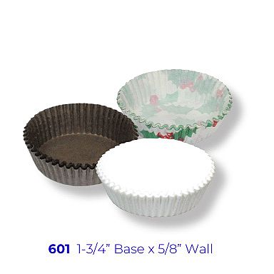 601 Candy Cup ~ 1-3/4" Base x 5/8" Wall