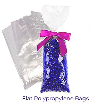 Flat Polypropylene Bags ~ Clear
