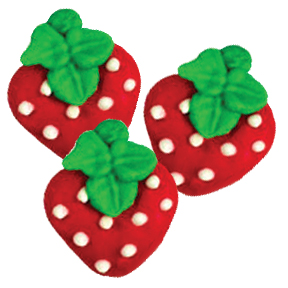 Mini Strawberry ~ 3/4"