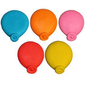 Balloons (Hot Colors) 1-1/2" ~ 100 Count