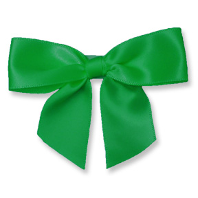 Emerald Self Adhesive Bow ~ 100 Count