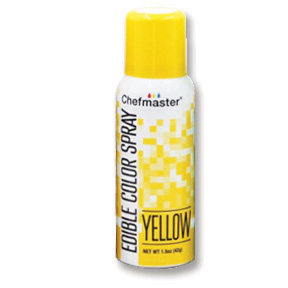 1.5oz Edible Spray ~ Yellow