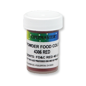 3gr Powdered Candy Color ~ Red