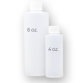 4 oz. Plastic Bottle w/cap ~ 24 Count