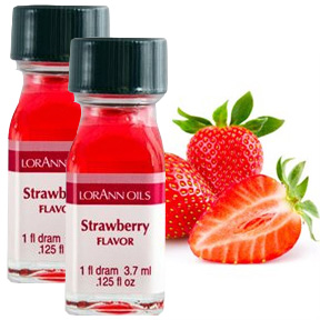 Strawberry LorAnn Flavor ~ 1 Dram Twin Pack
