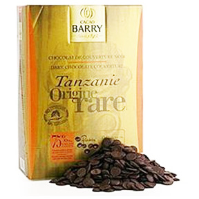 Callebaut Cacao Barry Tanzanie Callets ~ 22 lb Case