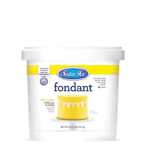 Satin Ice Yellow Vanilla Fondant ~ 2 lb