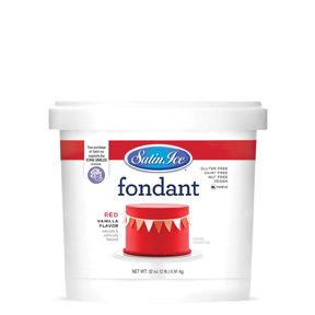 Satin Ice Red Vanilla Fondant ~ 2 lb