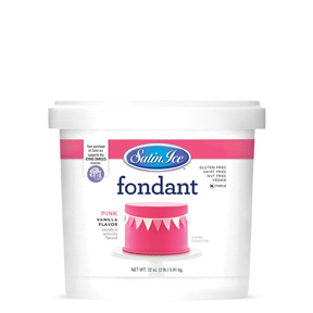 Satin Ice Pink Vanilla Fondant ~ 2 lb