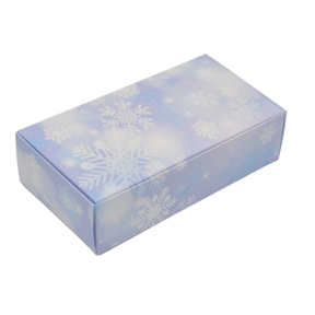 1/2 lb Snowflake 2-Layer Box ~ 25 Count