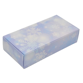 1 lb Snowflake 2-Layer Box ~ 25 Count