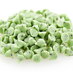 Clasen Green Mint Chips 4,000 Count ~ 25 lb Case