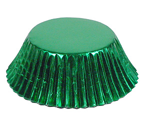 Green Foil Cup ~ 2" x 1-1/4" ~ 500 Count