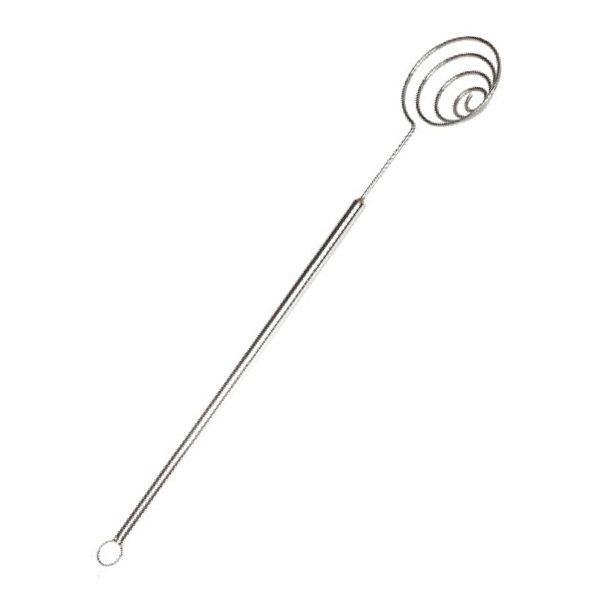 Metal Large Spiral Dipping Tool ~ 1-1/2 Diameter