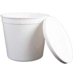 5# Plastic Tub with Lid ~ 200 Count