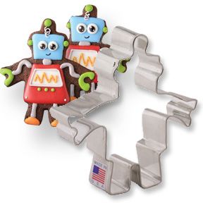 Robot Cookie Cutter ~ 3-3/4"