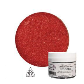 Red Rose Luster Dust  .25 oz
