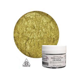 Ice Gold Luster Dust  .25 oz.