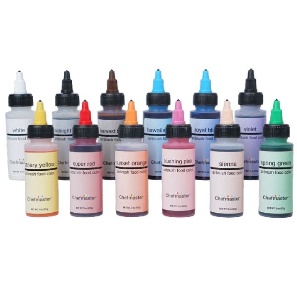 2oz Airbrush Color ~ Variety 12 Pack