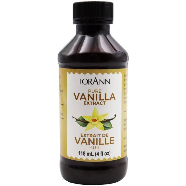 Pure Vanilla Extract Natural ~ 4 oz
