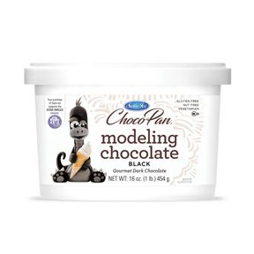 Chocopan Black Modeling Chocolate ~ 1lb