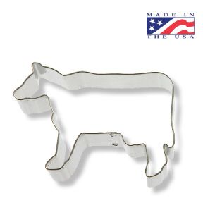 Cow Cookie Cutter 3-1/2"