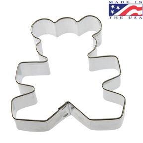 Teddy Bear Cookie Cutter 3" ~ 12 Count