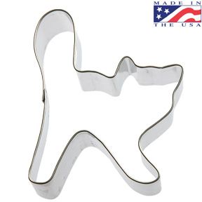 Scary Cat Cookie Cutter 4"